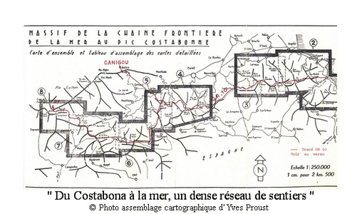 AM 67 p2 V1 du Costabona à la mer un dense réseau de sentiers