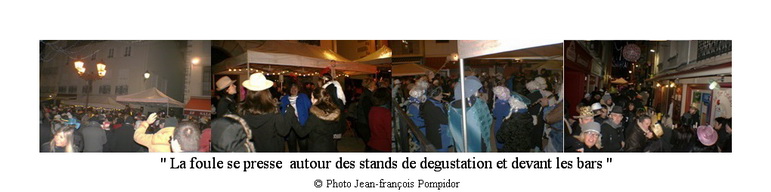 AM 81  p2 -3-4 6 la foule se presse  autour des stands de degustation et devant les bars