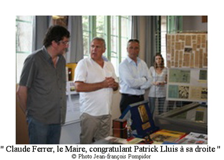 AM 95 p2 V8 Claude Ferrer le Maire congratulant Patrick Lluis à sa droite